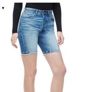 NWT GOOD AMERICAN THE GROMMETS BERMUDA